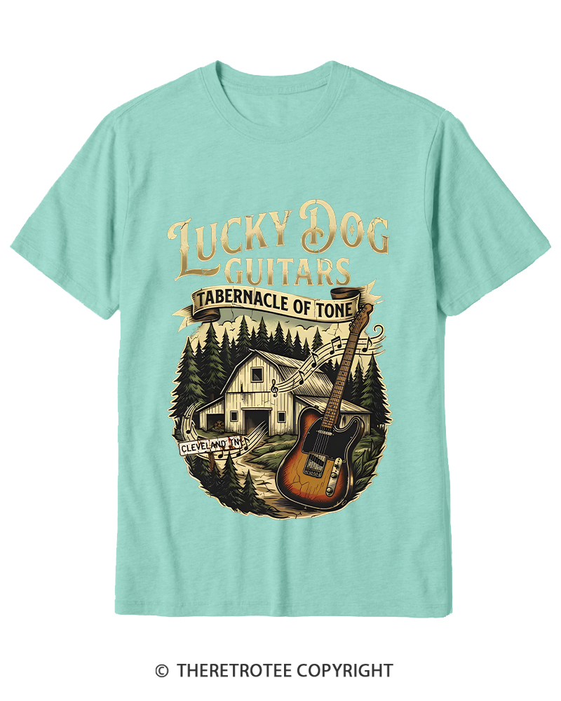 TheRetroTee Classic Guitars Cotton T-Shirt