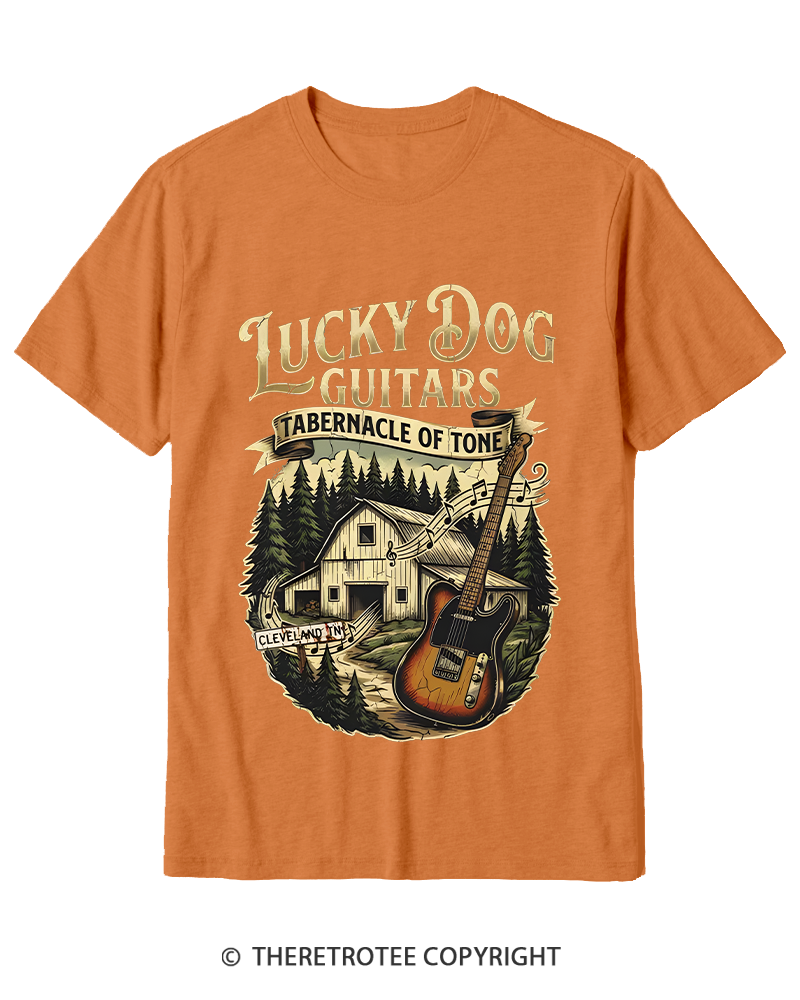 TheRetroTee Classic Guitars Cotton T-Shirt