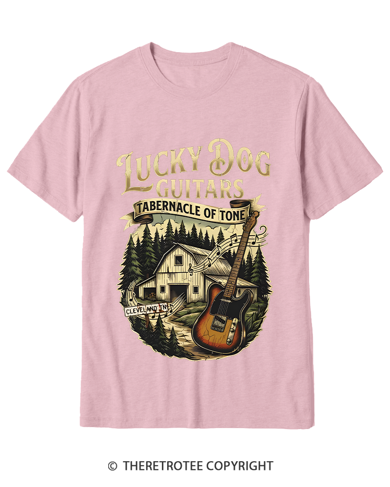 TheRetroTee Classic Guitars Cotton T-Shirt