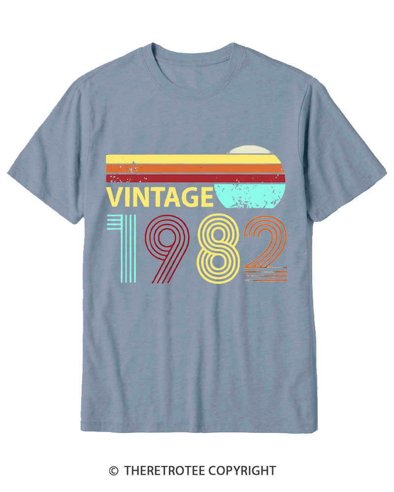 TheRetroTee 1982 Vintage Cotton T-Shirt