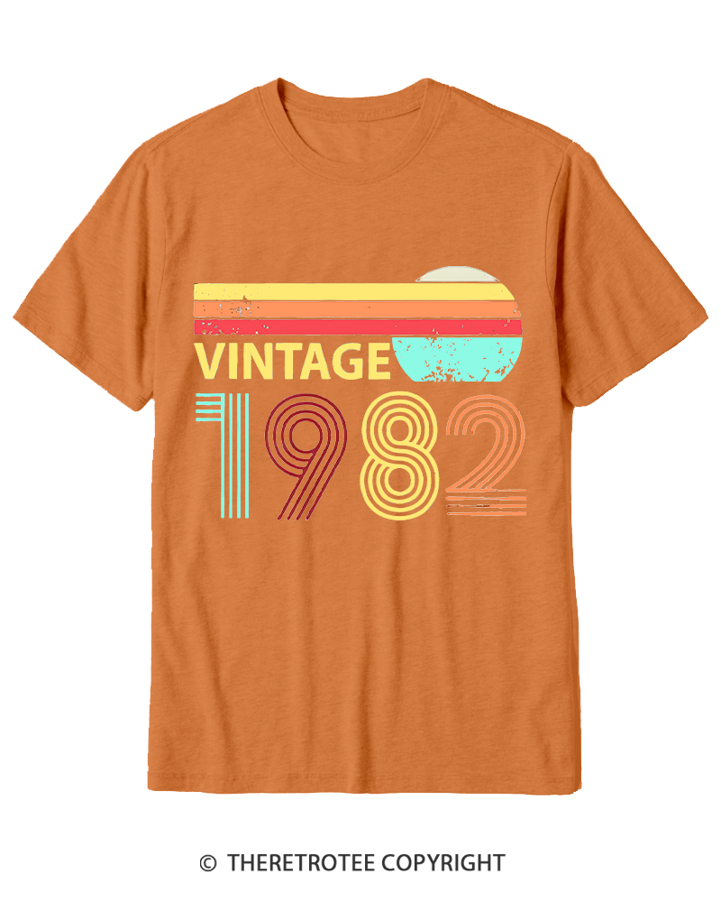 TheRetroTee 1982 Vintage Cotton T-Shirt
