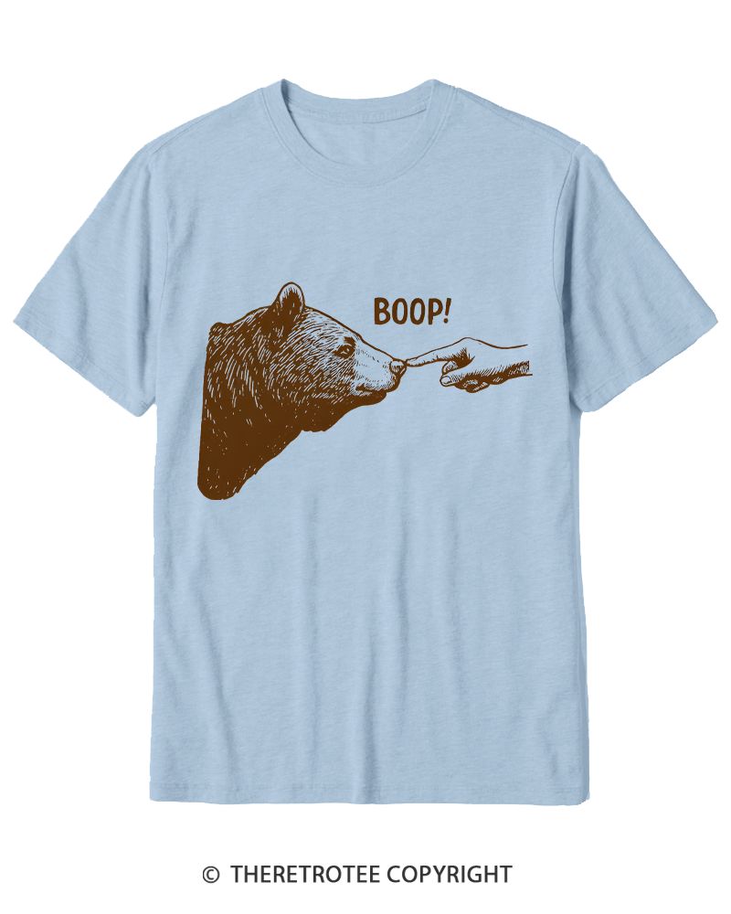 TheRetroTee Boop 1990s Cotton T-Shirt