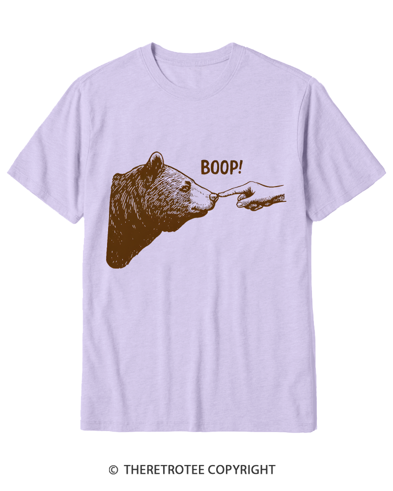 TheRetroTee Boop 1990s Cotton T-Shirt