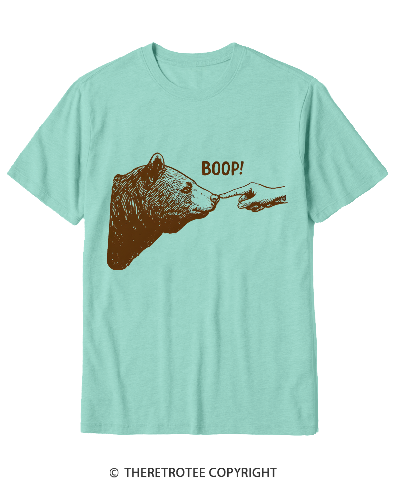 TheRetroTee Boop 1990s Cotton T-Shirt