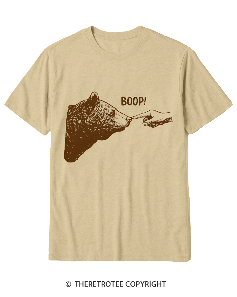 TheRetroTee Boop 1990s Cotton T-Shirt