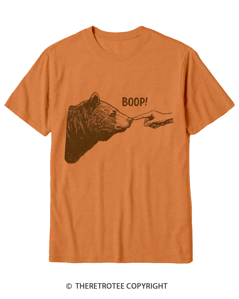 TheRetroTee Boop 1990s Cotton T-Shirt