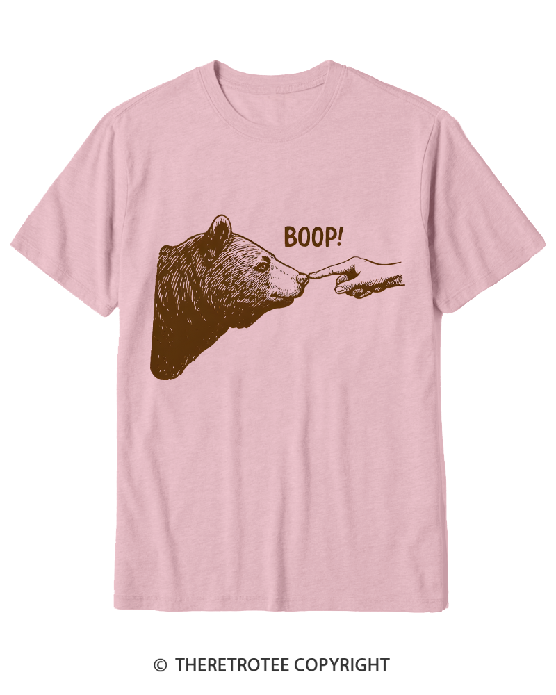 TheRetroTee Boop 1990s Cotton T-Shirt