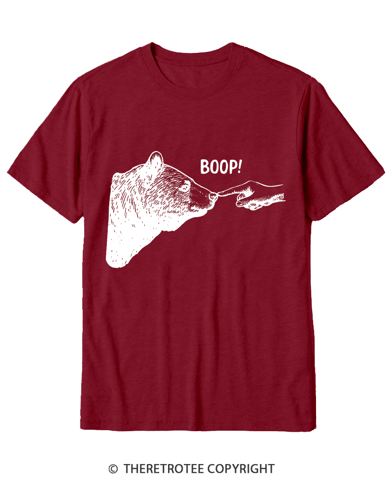 TheRetroTee Boop 1990s Cotton T-Shirt