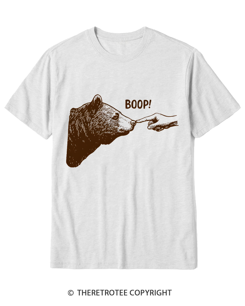 TheRetroTee Boop 1990s Cotton T-Shirt