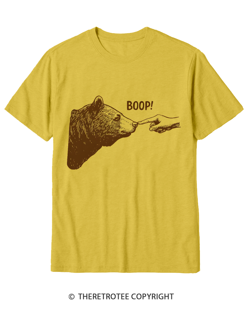 TheRetroTee Boop 1990s Cotton T-Shirt