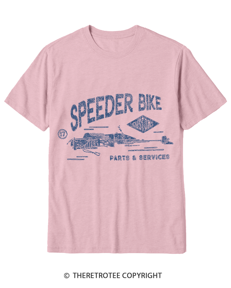 TheRetroTee Speeder Bike 1980s Cotton T-Shirt