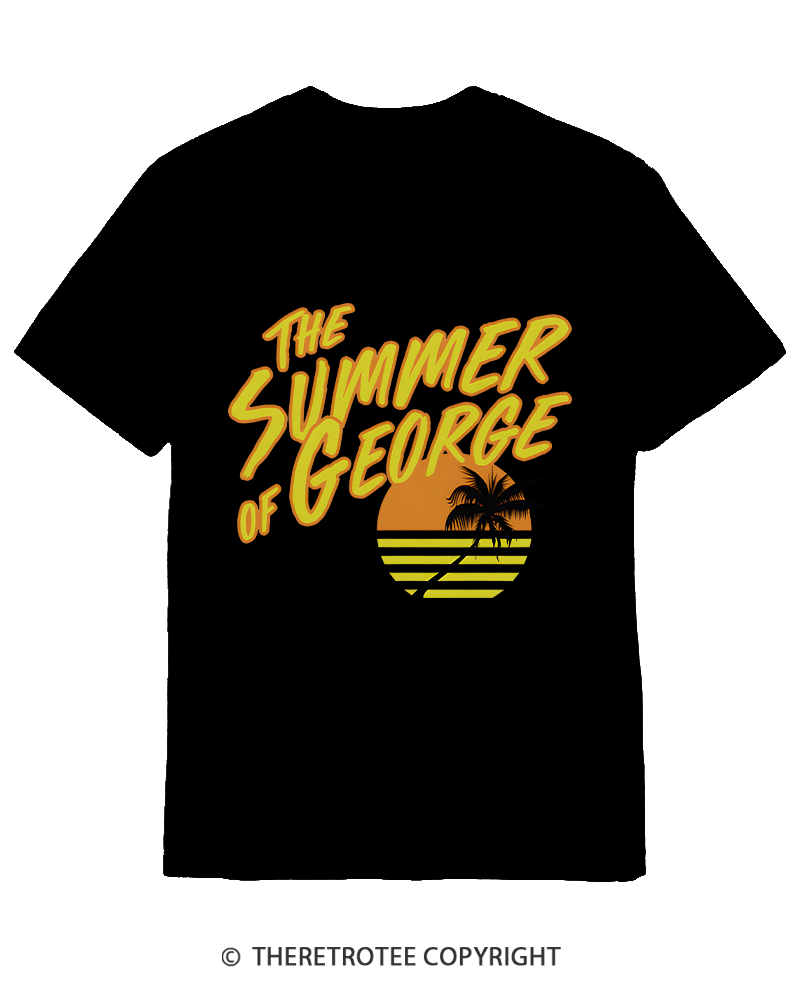 TheRetroTee Summer of George 1990s Cotton T-Shirt