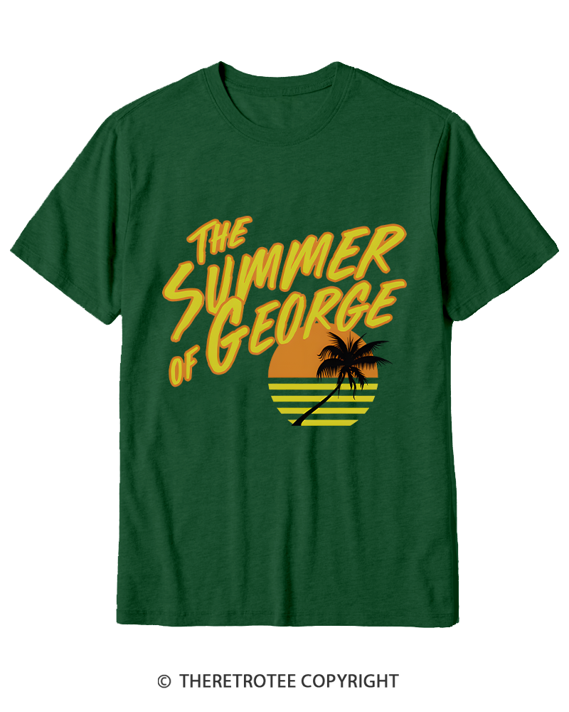 TheRetroTee Summer of George 1990s Cotton T-Shirt