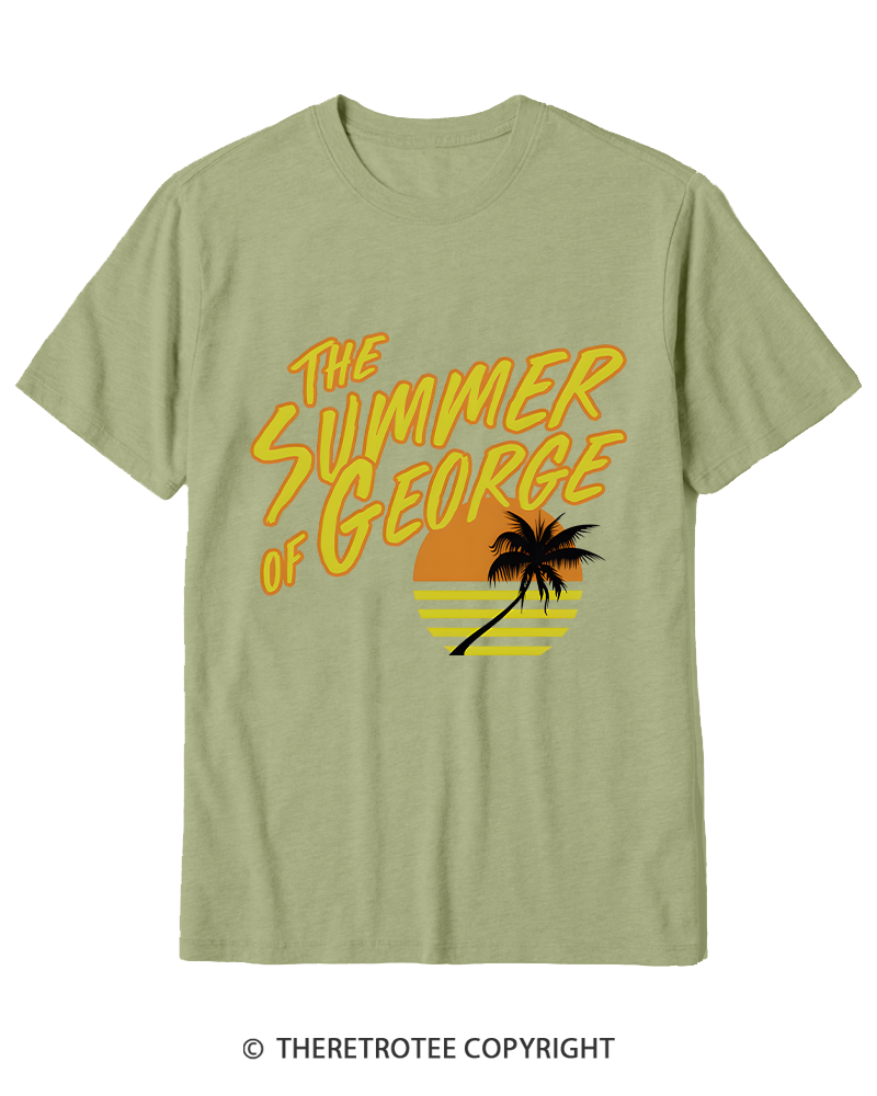 TheRetroTee Summer of George 1990s Cotton T-Shirt