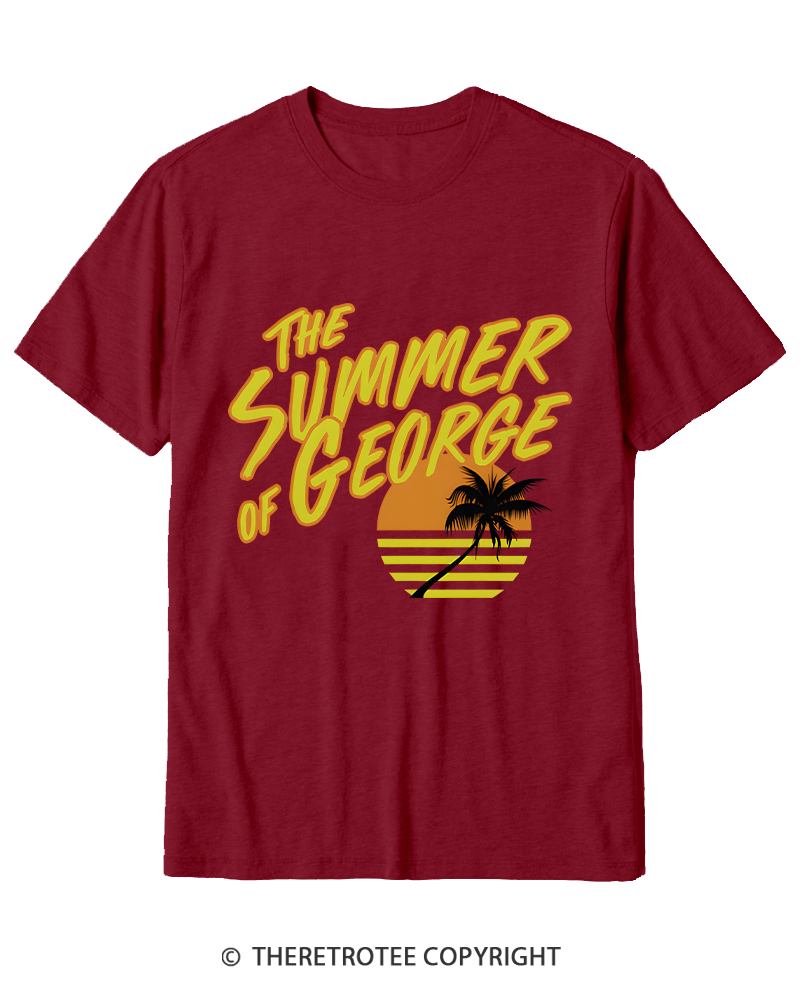 TheRetroTee Summer of George 1990s Cotton T-Shirt