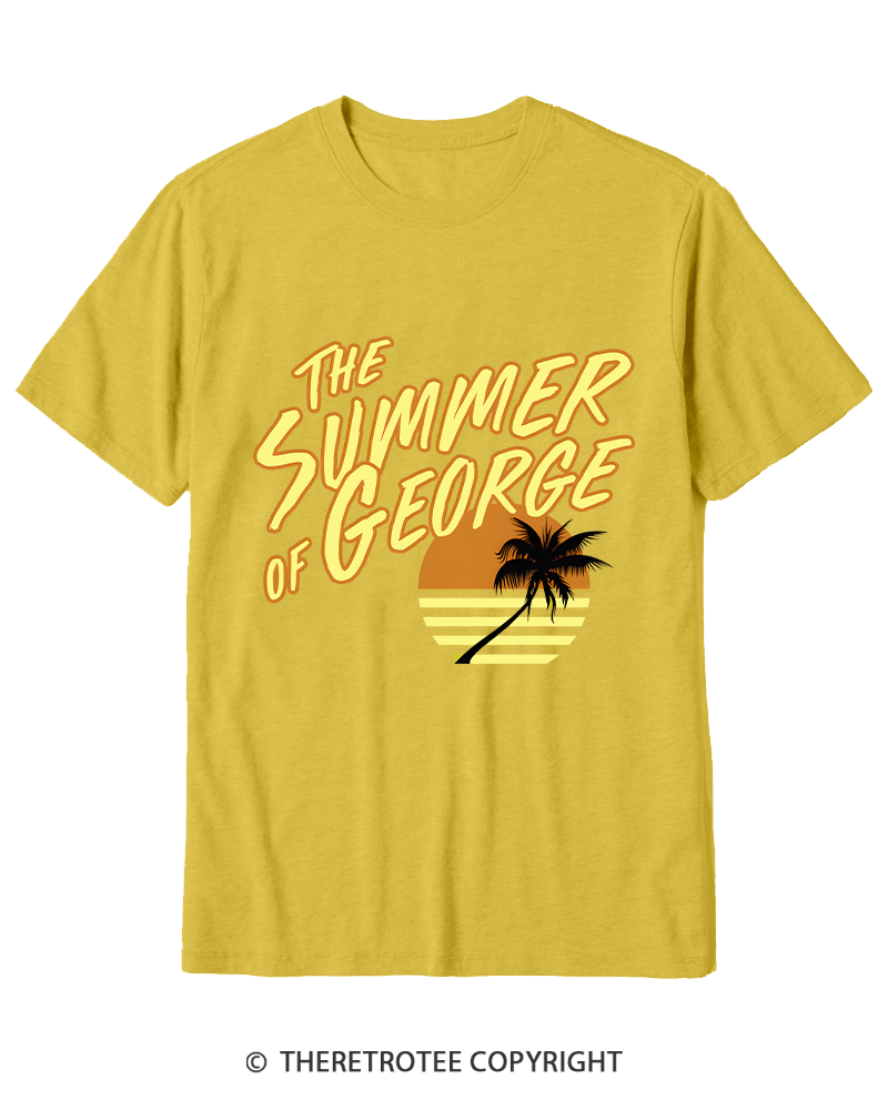 TheRetroTee Summer of George 1990s Cotton T-Shirt
