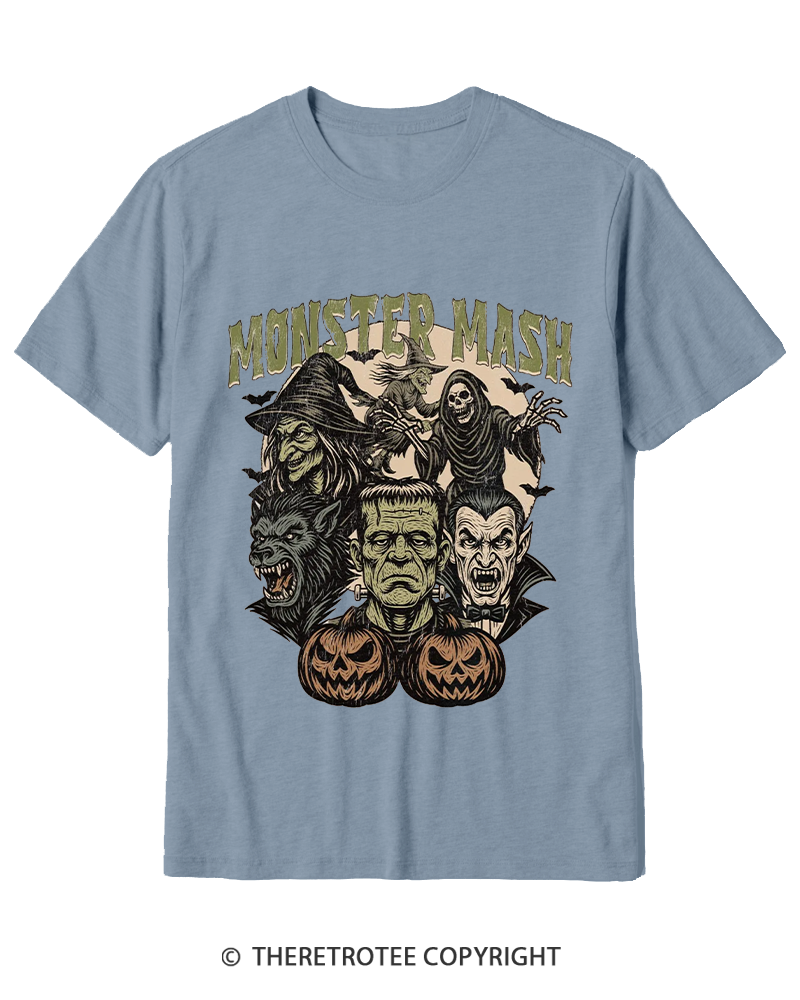 TheRetroTee Monster Mash Cotton T-Shirt