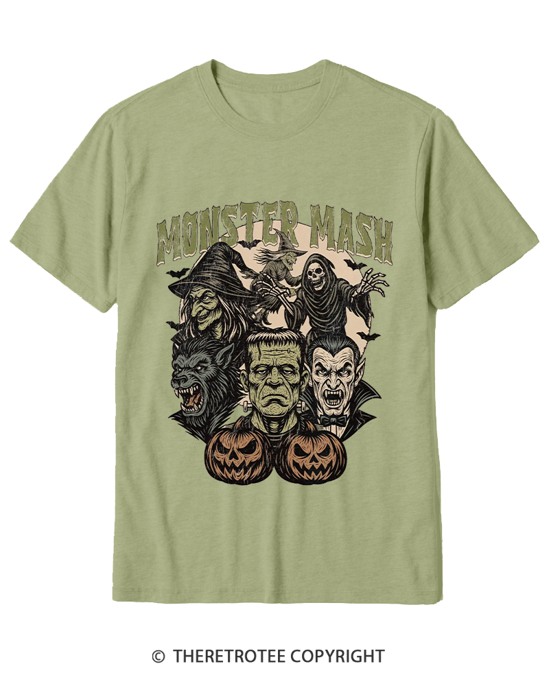 TheRetroTee Monster Mash Cotton T-Shirt