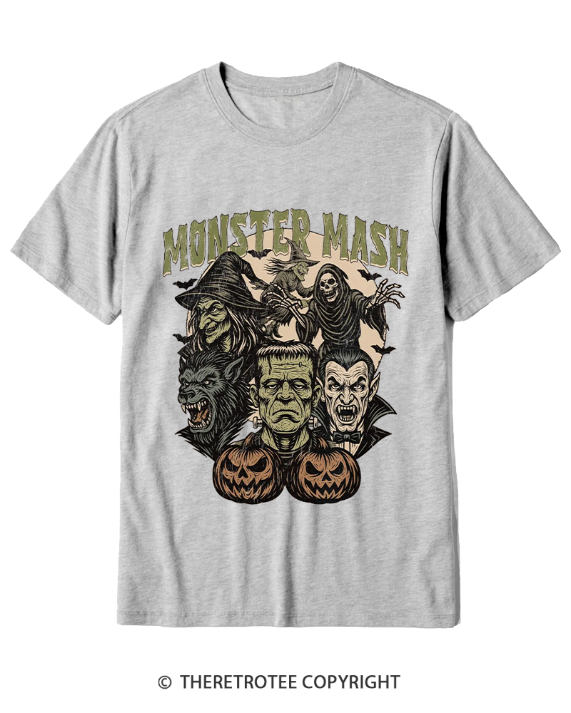 TheRetroTee Monster Mash Cotton T-Shirt
