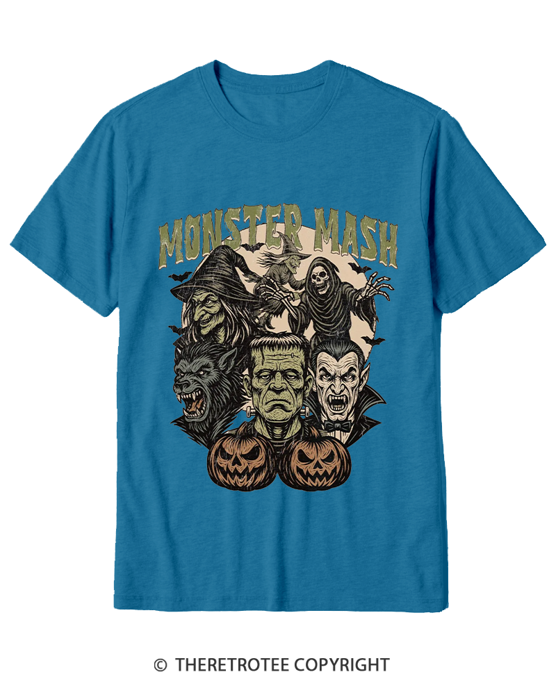 TheRetroTee Monster Mash Cotton T-Shirt