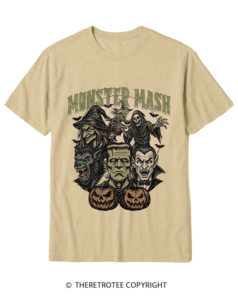TheRetroTee Monster Mash Cotton T-Shirt