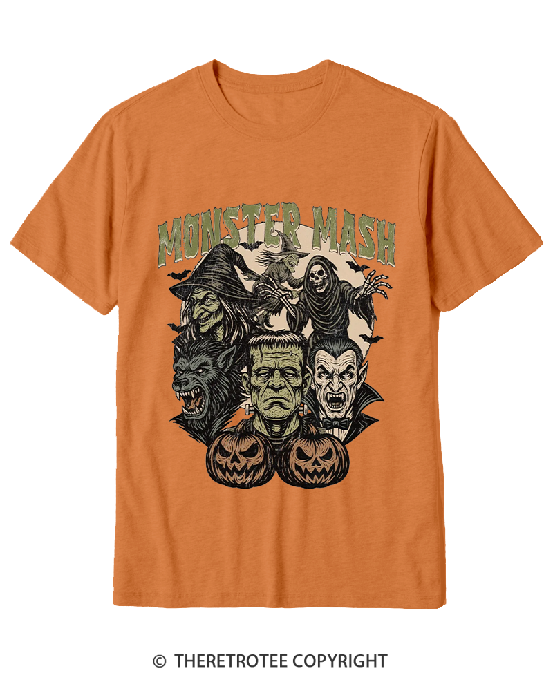 TheRetroTee Monster Mash Cotton T-Shirt