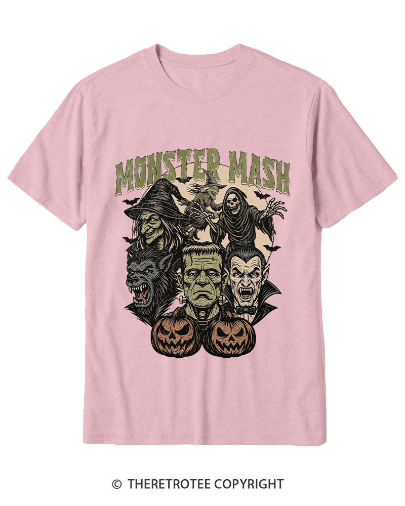 TheRetroTee Monster Mash Cotton T-Shirt