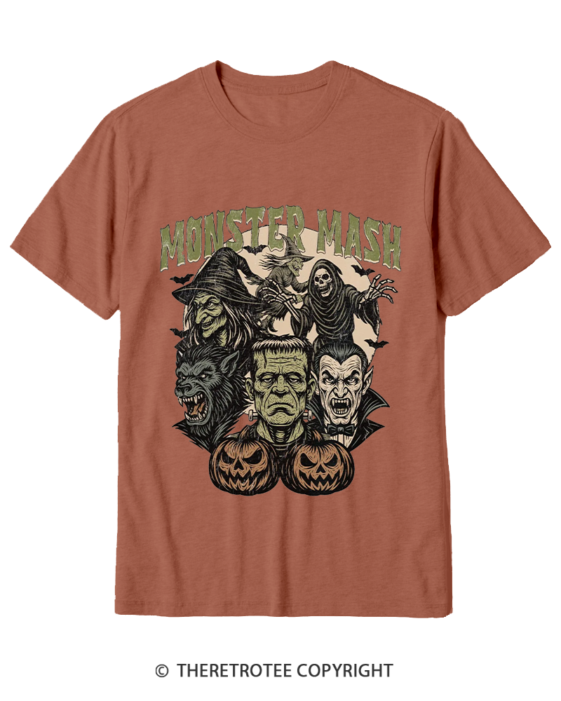 TheRetroTee Monster Mash Cotton T-Shirt