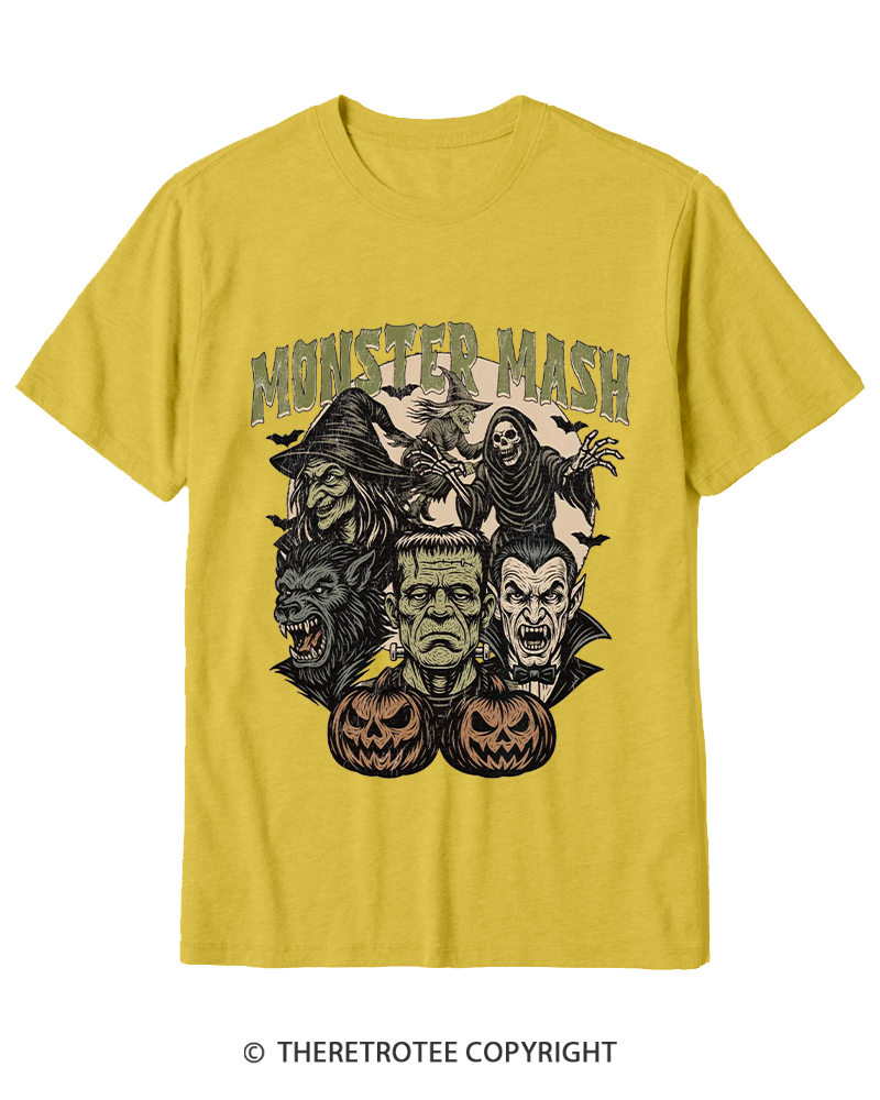 TheRetroTee Monster Mash Cotton T-Shirt