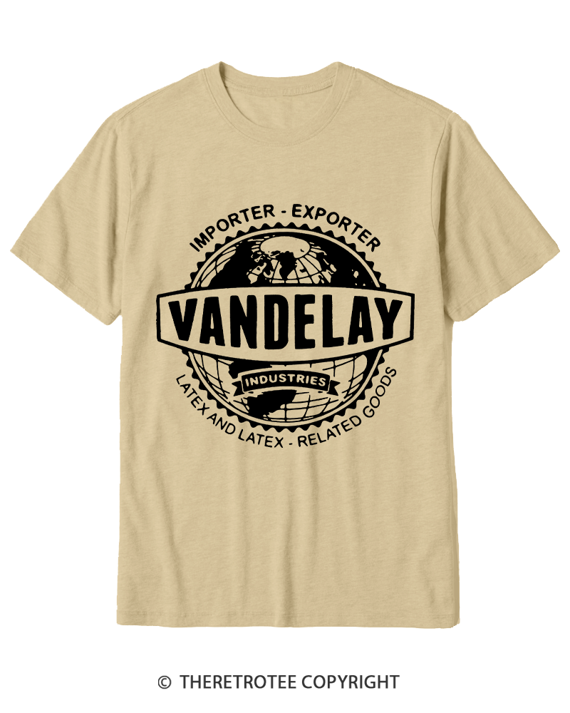 TheRetroTee Vandelay Industries 1990s Cotton T-Shirt