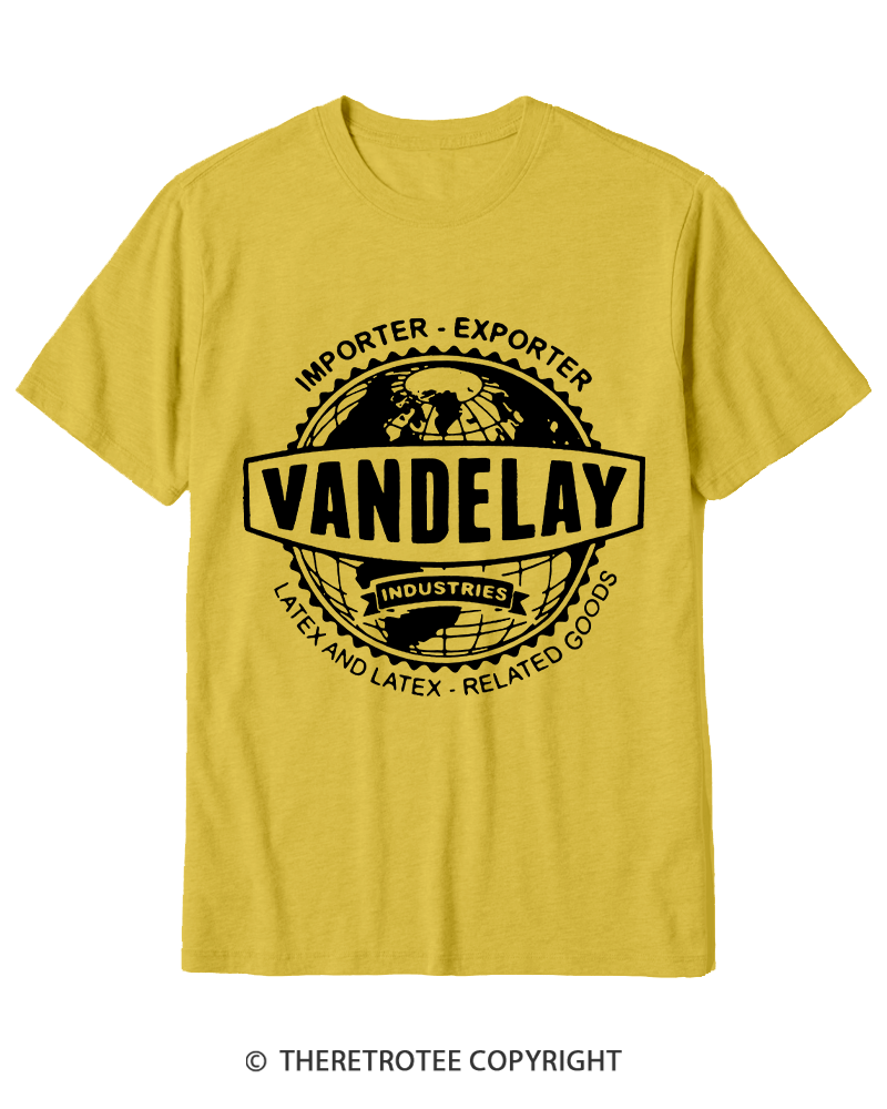 TheRetroTee Vandelay Industries 1990s Cotton T-Shirt