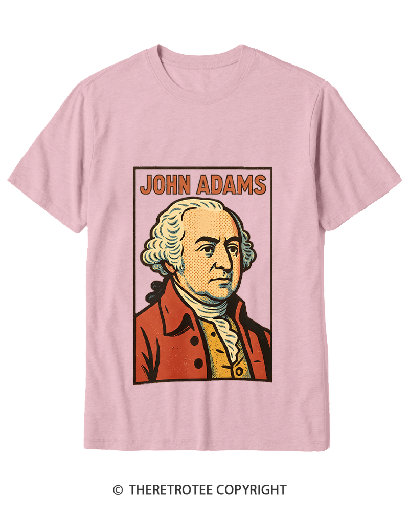 TheRetroTee Retro Comic Founding Father Cotton T-Shirt