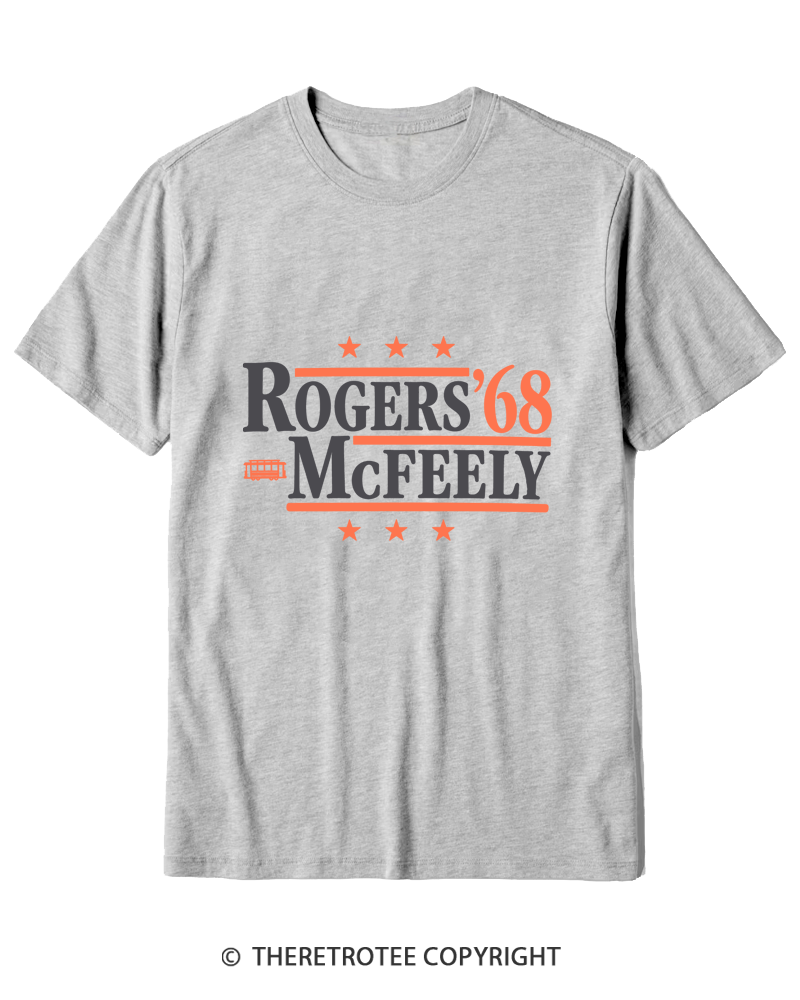 TheRetroTee Rogers McFeely '68 1960s Cotton T-Shirt