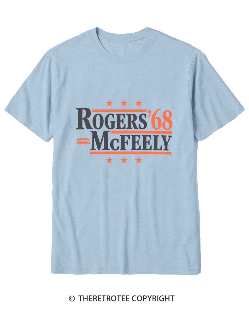 TheRetroTee Rogers McFeely '68 1960s Cotton T-Shirt