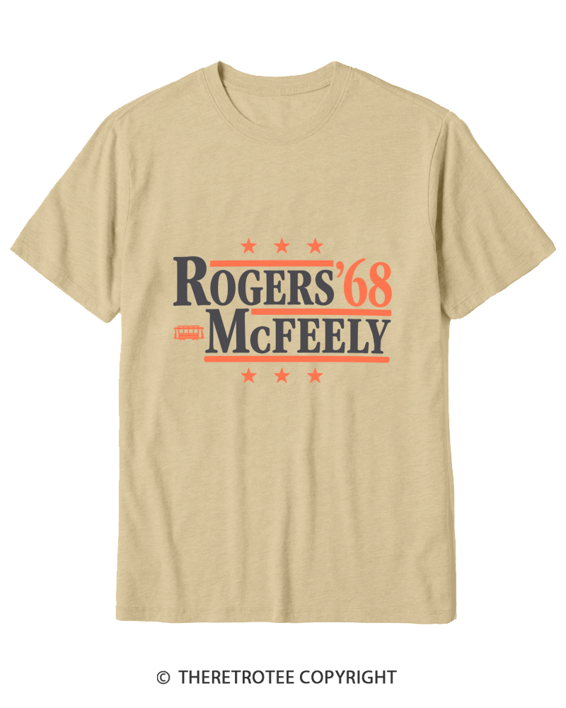 TheRetroTee Rogers McFeely '68 1960s Cotton T-Shirt