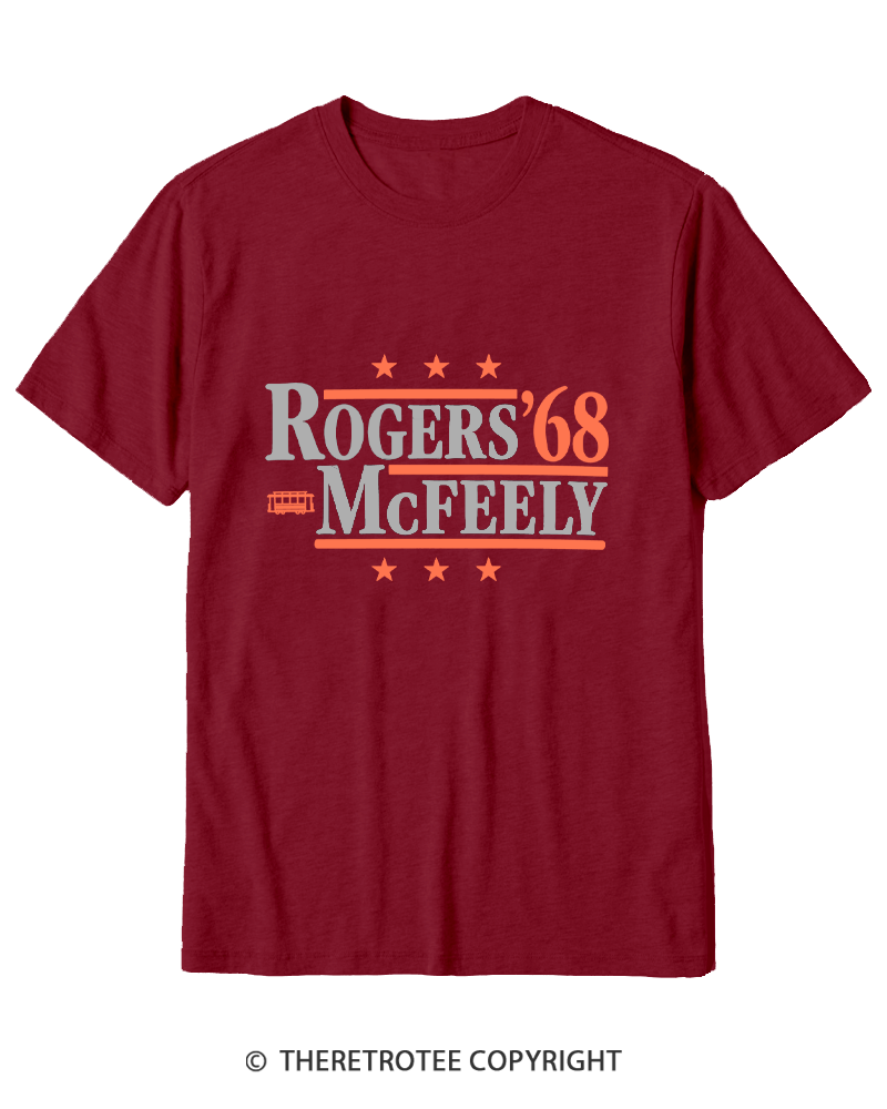 TheRetroTee Rogers McFeely '68 1960s Cotton T-Shirt