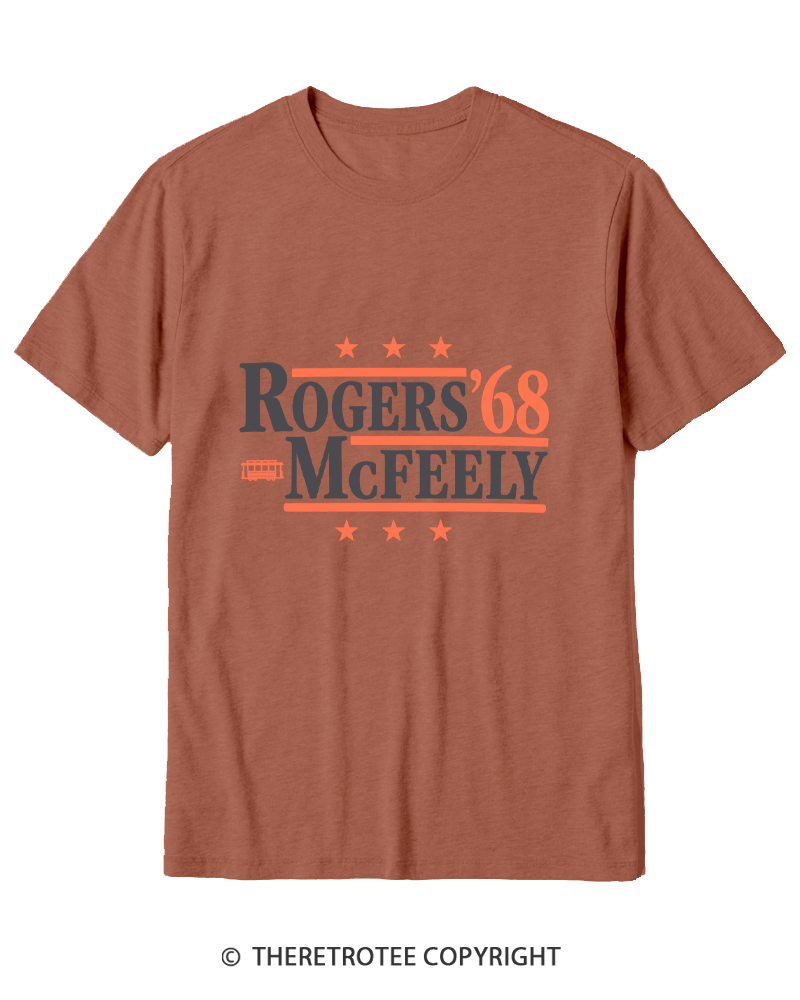 TheRetroTee Rogers McFeely '68 1960s Cotton T-Shirt
