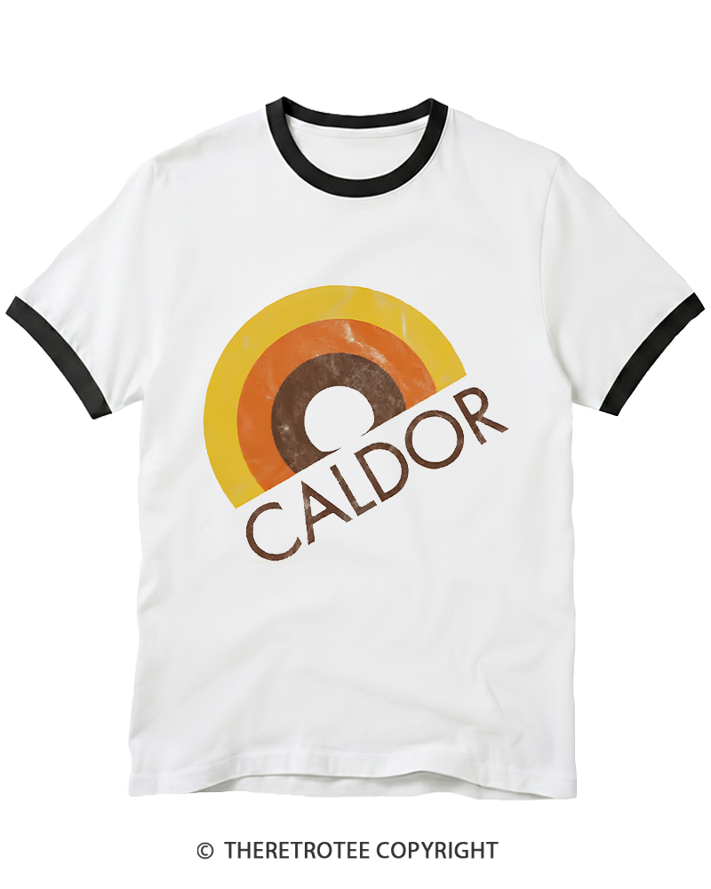 TheRetroTee Caldor 1980s Ringer T-shirt