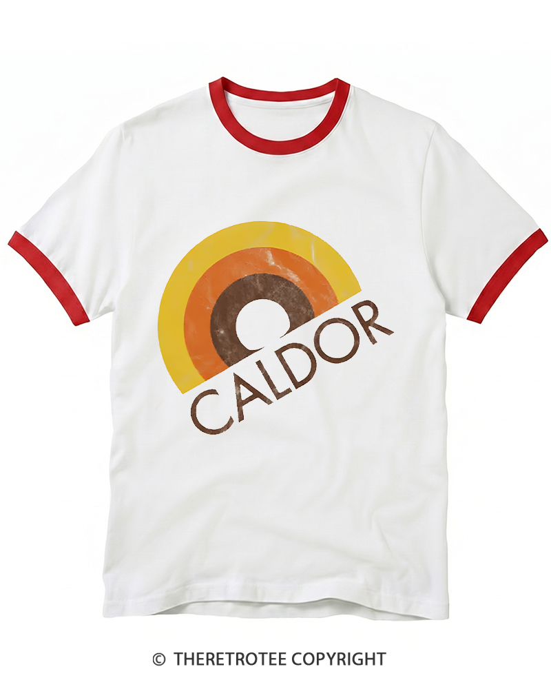TheRetroTee Caldor 1980s Ringer T-shirt