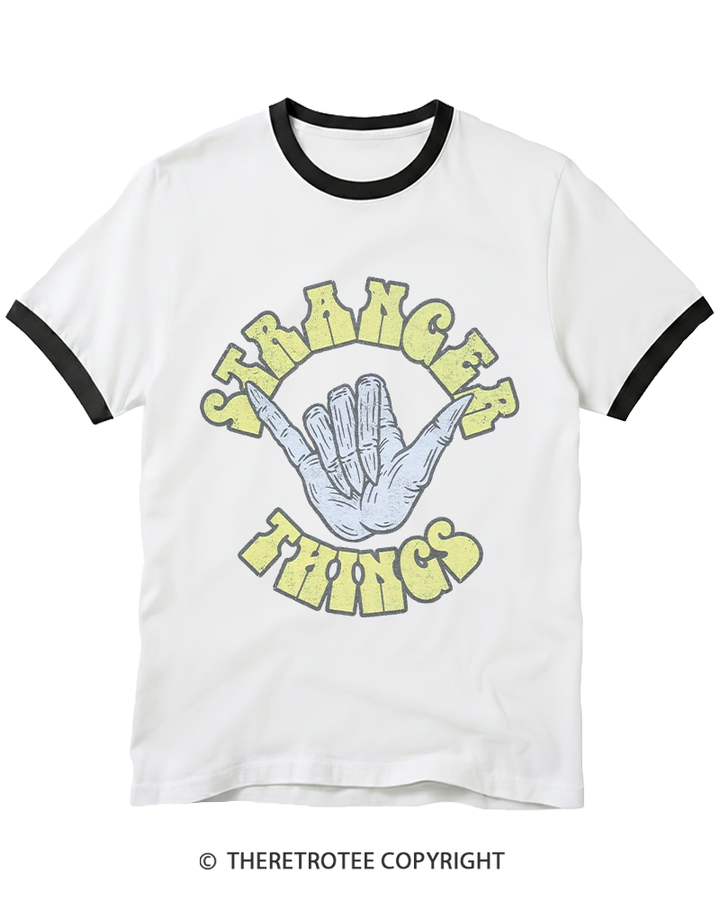 TheRetroTee Rad Things 1980s Ringer T-shirt