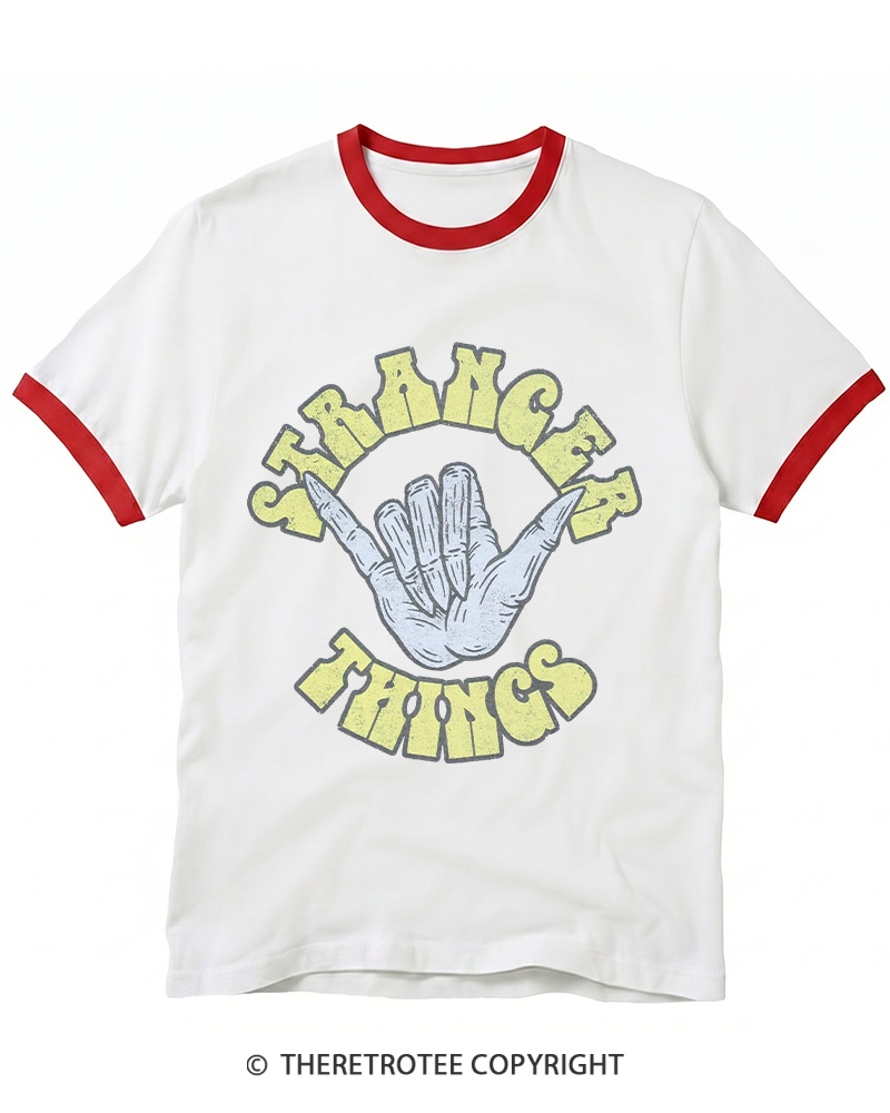 TheRetroTee Rad Things 1980s Ringer T-shirt