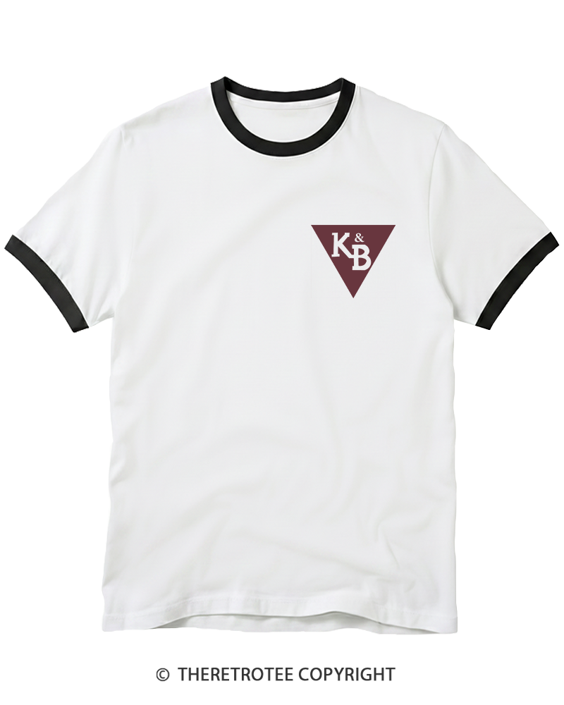 TheRetroTee Kroch's & Brentano's 1970s Ringer T-shirt