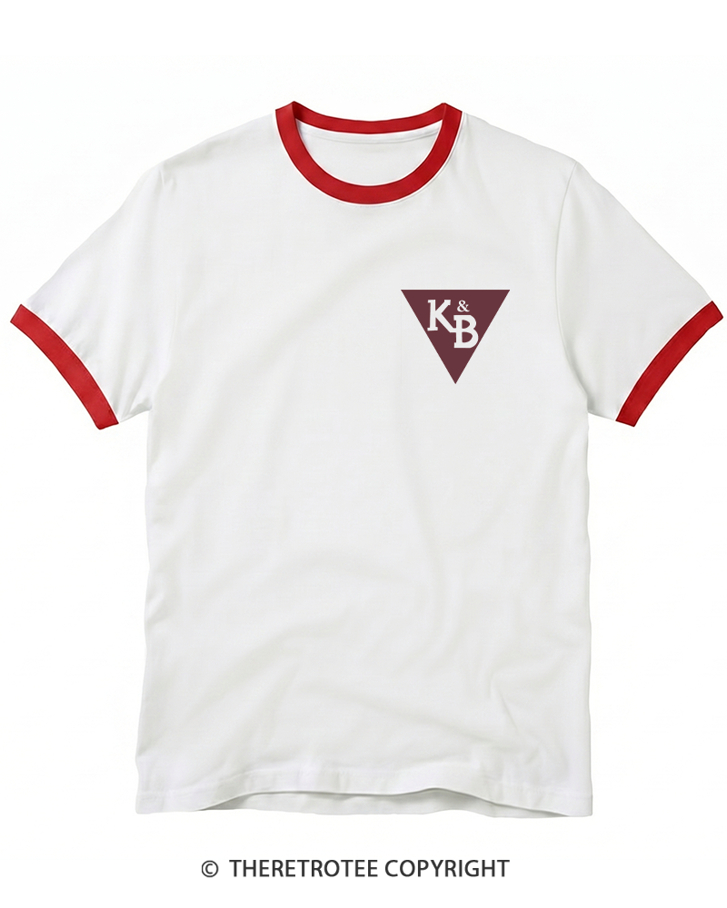 TheRetroTee Kroch's & Brentano's 1970s Ringer T-shirt