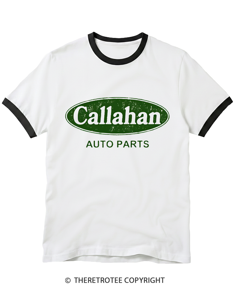 TheRetroTee Auto Parts 1990s Ringer T-shirt