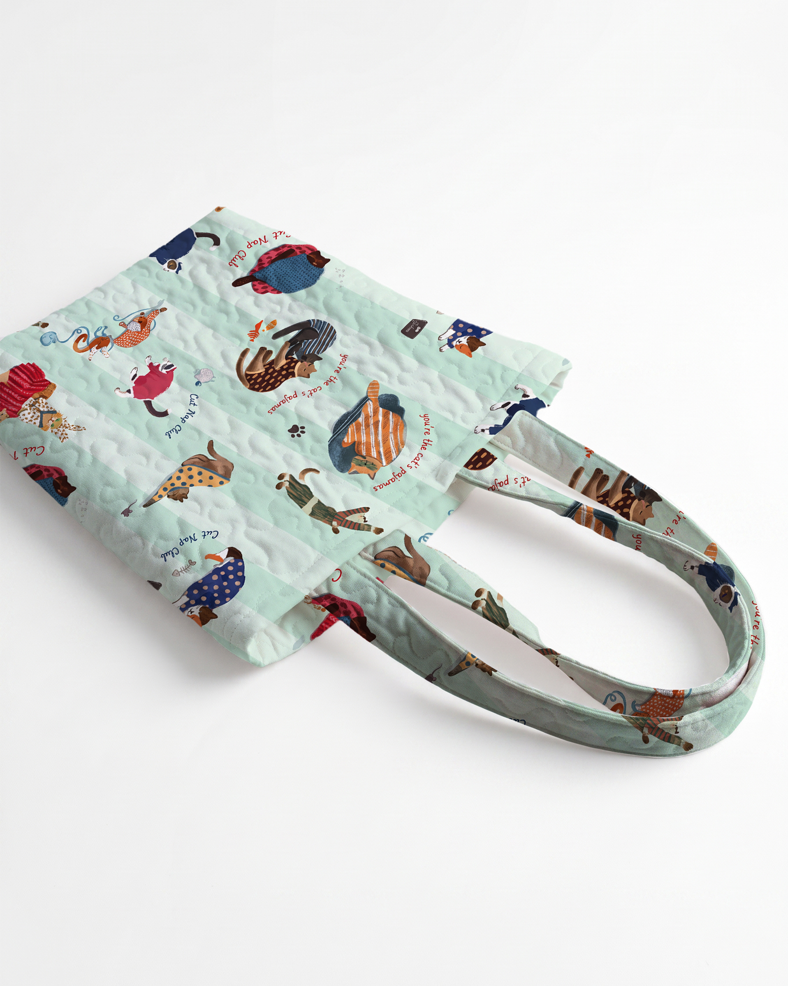 TheRetroTee Cut Nap Club Tote Bag