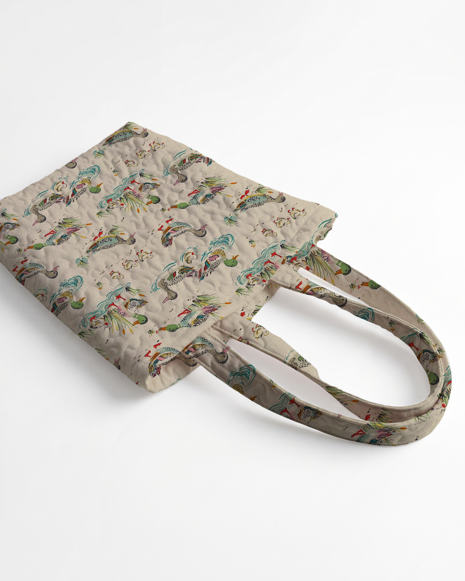 TheRetroTee Duckling Pond Life Tote Bag