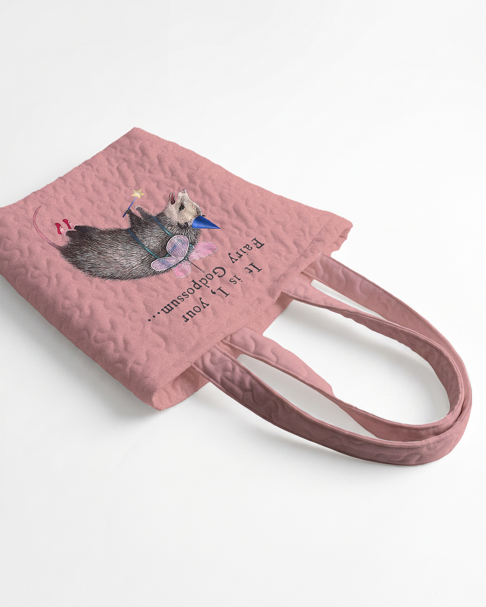 TheRetroTee Magical Opossum Tote Bag