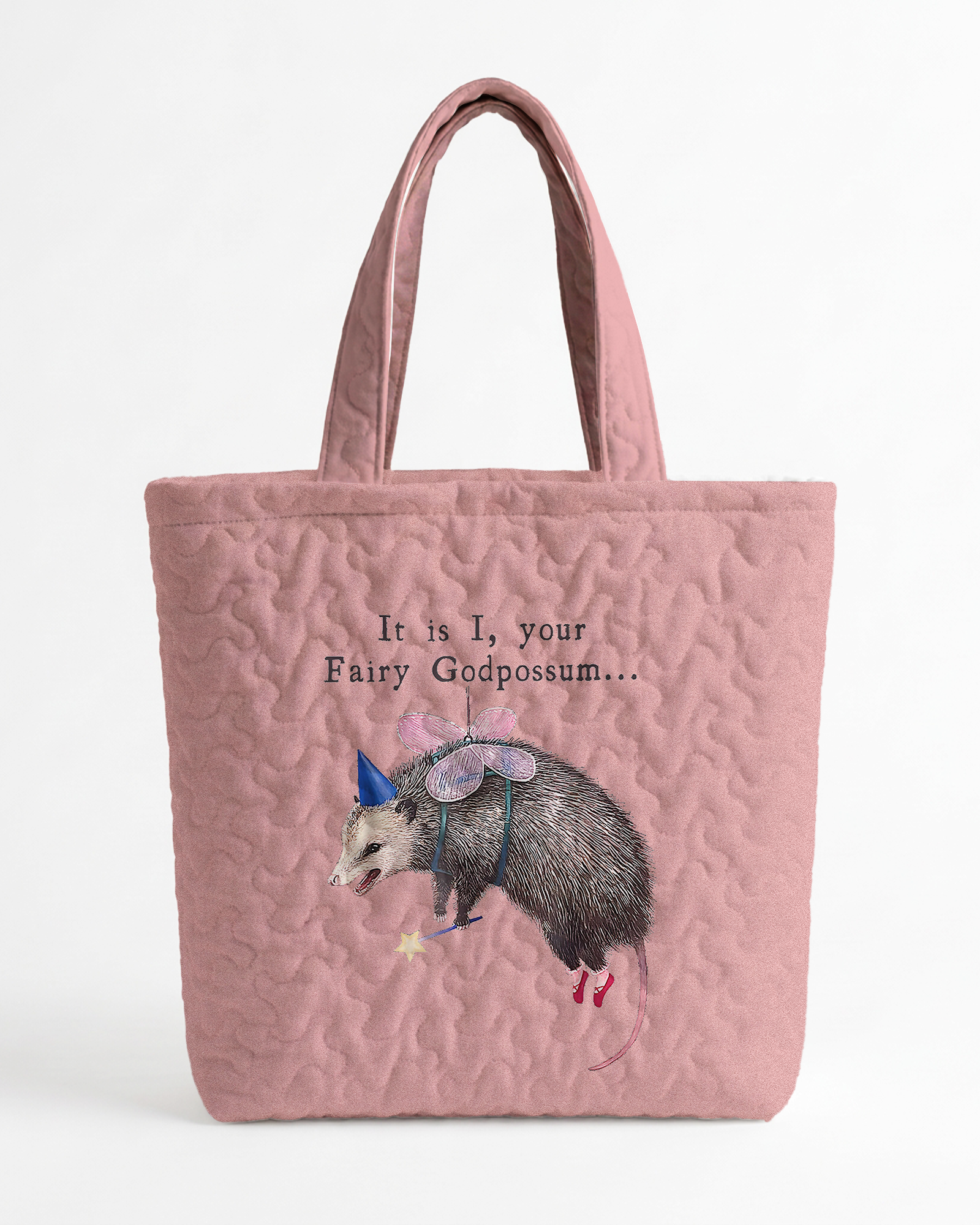 TheRetroTee Magical Opossum Tote Bag