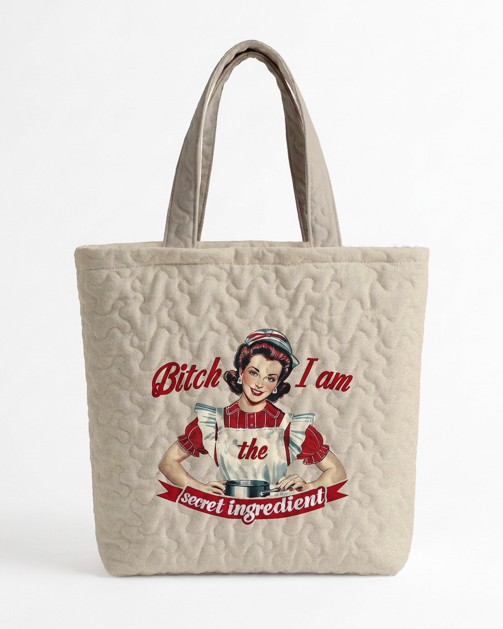 TheRetroTee I Am The Secret Ingredient Tote Bag