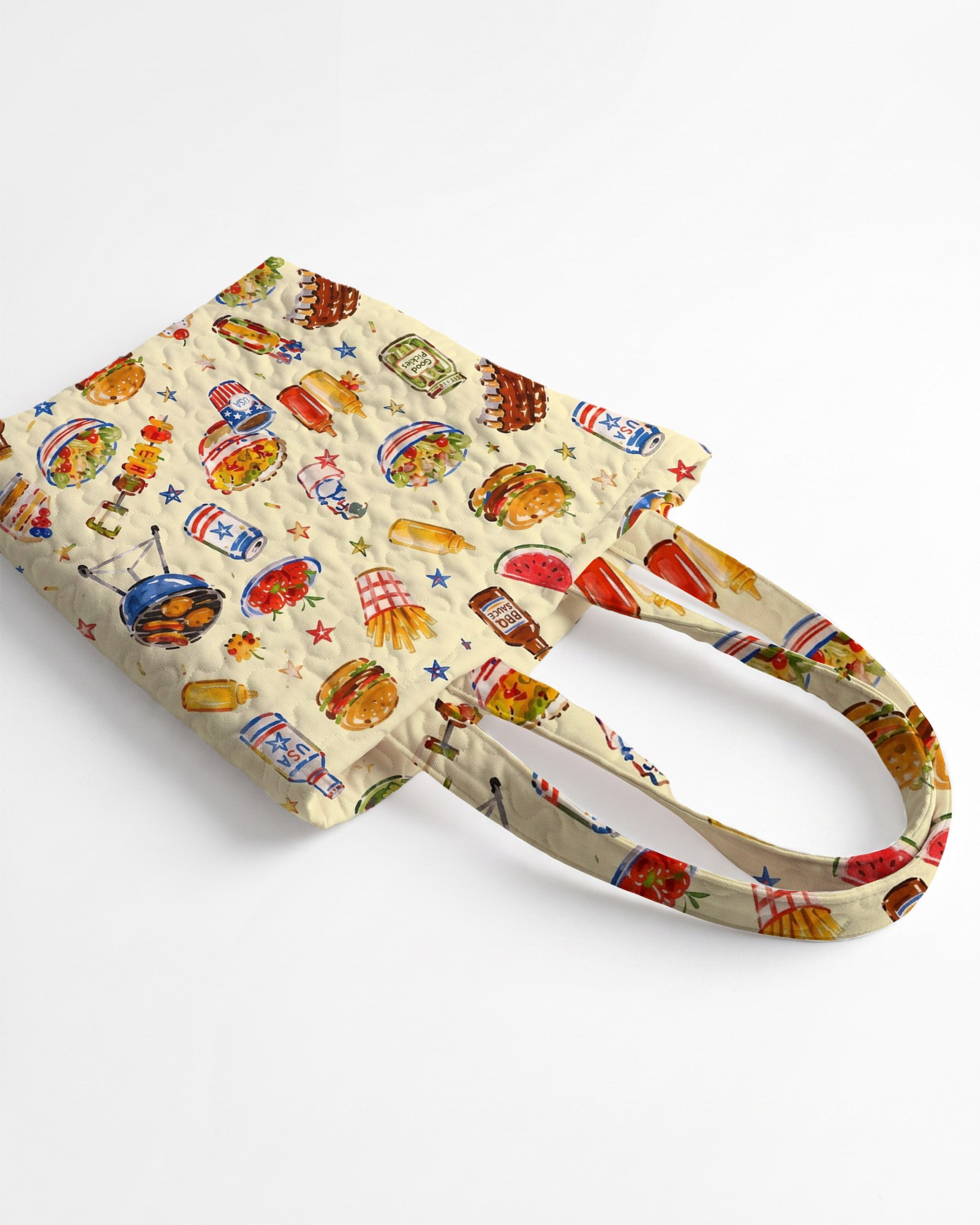 TheRetroTee Vintage American Picnic Tote Bag